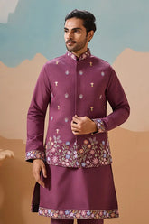 Wedding Dusty Kurta with Koti
